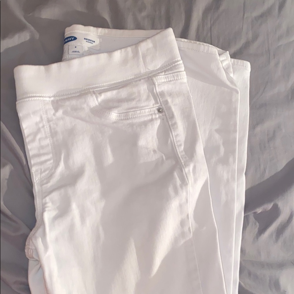Old navy white jeggings